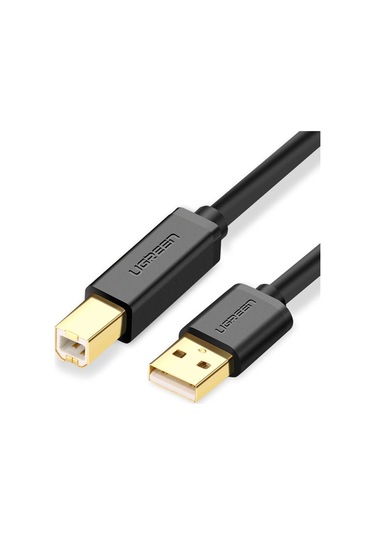 Ugreen Usb 2.0 Altın Kaplama Yazıcı Kablosu Veri Kablosu, Canon, Epson, Hp İçin, Kablo Uzunluğu: 1,5m