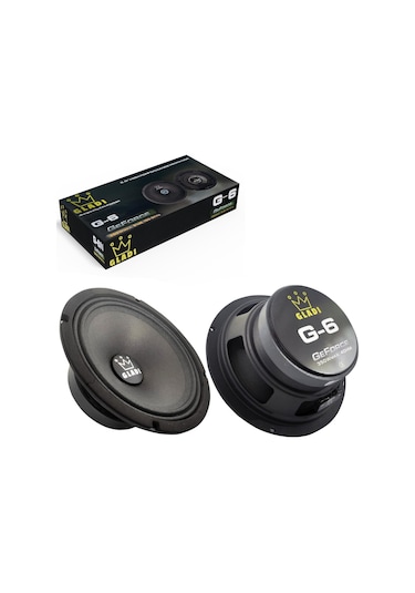 Gladı G-6 Oto Midrange 16cm 350w Maksimum 110w Rms 2 Adet