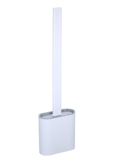 Springsun Beyaz Tpr Tualet Fırçası - Esnek Tüylerle Köşe Temizliği, Hava Dağıtıcı Tutucu Ve Dayanıklı Pp Gövde