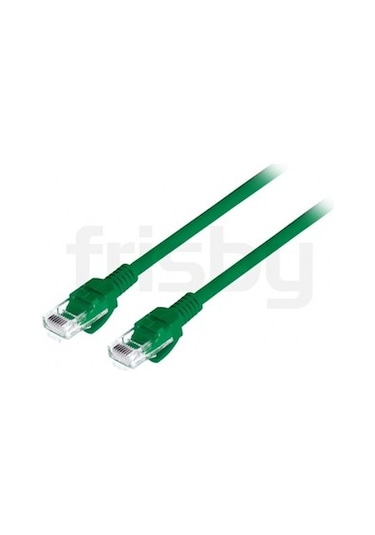 FRISBY FA-C6732G CAT6 PATCH KABLO YEŞİL 1 METRE