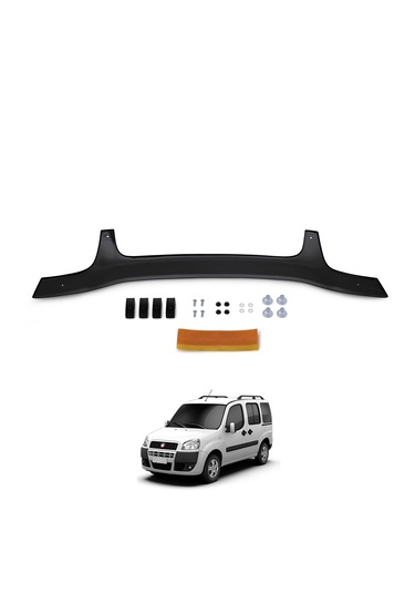 Fiat Doblo 2000-2005 Arası Kaput Rüzgarlığı Maskesi Kalın Parlak