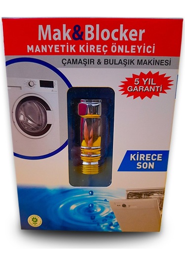 Mak & Blocker Manyetik Kireç Önleyici Kırıcı 2 Mıknatıslı