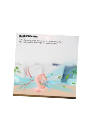 Ambition Toolvvik Portable Fan Rechargeable Mini Hand Fan