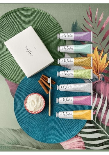 Ohlala Cinnamon 75 Ml + Fresh Mint 15 Ml + Raspberry Mint 15 Ml Spring Set Diş Macunu