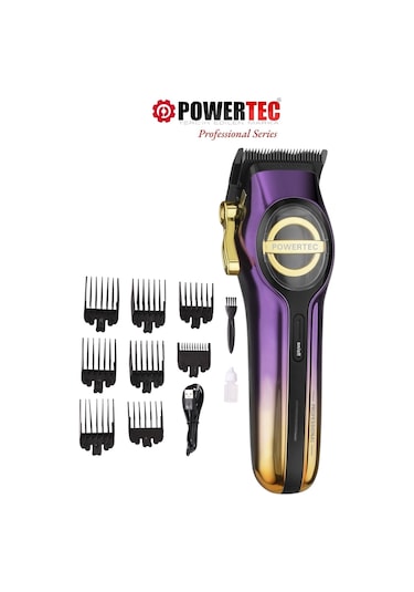 Powertec TR-7000 Profesyonel Usb Type-c Şarj Girişli Saç Sakal Tıraş Makinesi