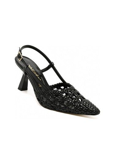 Topuklu/ Stiletto Kadın 3063008 Nacree Trecc Capra Nero Siyah