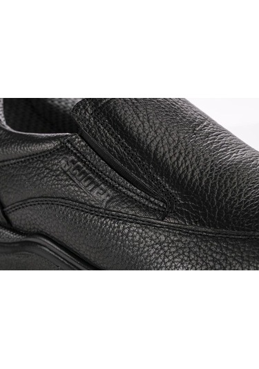 Scooter M3081Fs Su Geçirmez Deri Erkek Ayakkabı Siyah