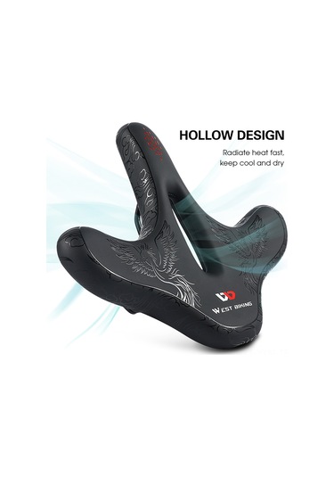 Geniş Bisiklet Yastığı Rahat Dağ Bisikleti Yastık Pedi Su Geçirmez Bisiklet Koltuğu Yastığı Erkekler Ve Kadınlar İçin Yol Mtb Çok Renkli