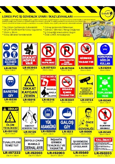Lorex Lr-Is7222 Tuvaletleri Temiz Tut Pvc Uyarı Ikaz Levhası
