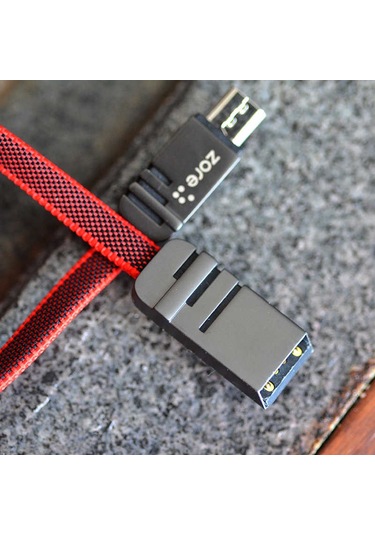 Kırmızı Mest Micro Usb Kablo 1m