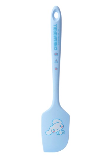 Geeroyoo Sanrio Lisanslı Mutfak Spatula: Yüksek Sıcaklığa Dayanıklı Silikon, Kek Krema Karıştırma Ve Yayma Aracı, Ergonomik Kolu Mavi, 5.5 28cm Diğer