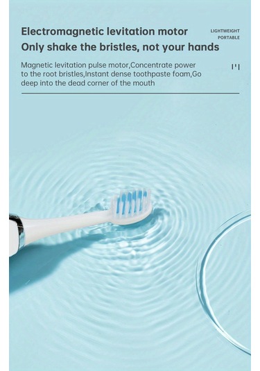 Eastmeeetwest--kişisel Ağız Beyazlatma Diş Elektrikli Diş Fırçası Seti, Bir Bataryalı Seyahat Elektrikli Diş Fırçası, Taşınabilir Diş Fırçası, 3 Fırça Kafa Dahil, Piller Hariç. Pembe