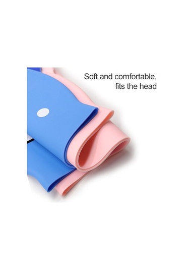 Sones Çocuk Karikatür Dinozor Rahat Silikon Yüzme Kap Pembe