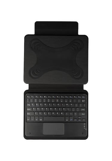 Subutu Uyumlu Border Keyboard 13" İnç Universal Bluetooh Bağlantılı Standlı Klavyel Tablet Kılıfı