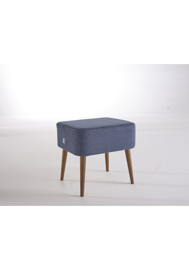 Doqu Home Viola Puf Koltuk - İndigo Mavi