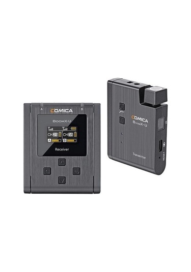 Comica Boomx-u U1 Mini Tekli Yaka Röportaj Mikrofonu