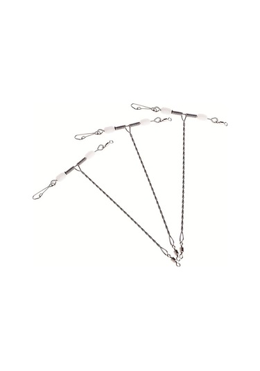 1 Adet T-sharp Balıkçılık Fırdöndüleri - Tuzlu Su Balıkçılığı İçin 3 Yollu T-dönüş Hattı Konnektörleri