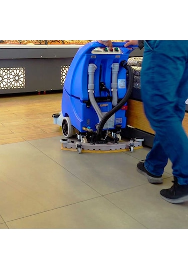 Cleanvac B 4501 Akülü Zemin Temizleme Makinesi