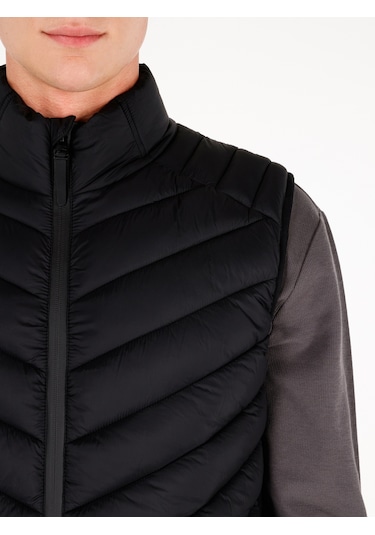 Colins Siyah Erkek Yelek Cl1071238 Q1.v1 Blk Siyah
