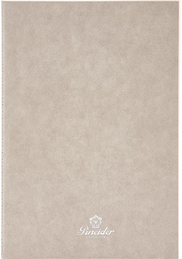 Pineider Defter Ecojazz 14,5x21 Cm Stone Cqurc001273 Gri