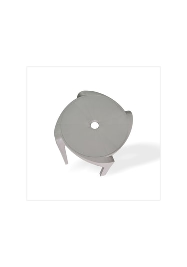 Sert Plastik Kırılmaz Hafif 45 Cm Banyo Balkon Mutfak Taburesi