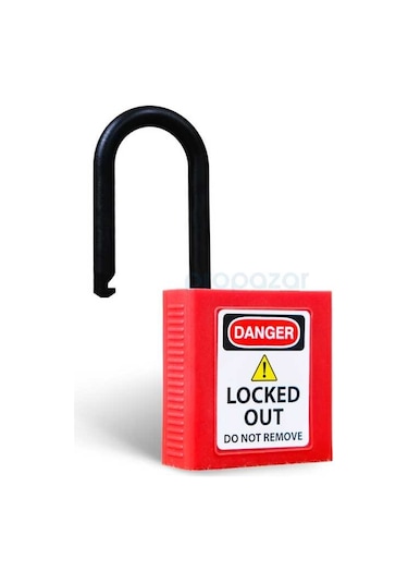 Bbu Eked Loto Slc38ps Güvenlik Kilidi Plastik Kanca 38mm