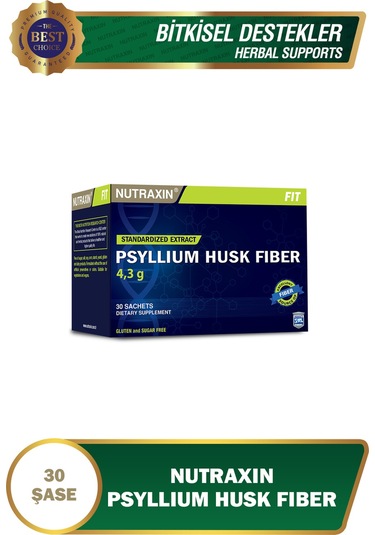 Nutraxin Psyllium Husk Fiber 30  Saşe