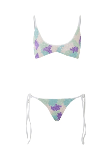 Oceanus Şık Rome Bikini Seti İle Plajda Stil Sahibi Olun Çok Renkli