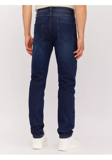 Zolla Erkek Slim Kesim Kot Pantolonı 248153446 Mavi