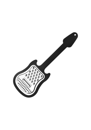 Jzcat Yaratıcı Ev Gitar Paslanmaz Çelik Mutfak Dilimleyici-siyah Siyah