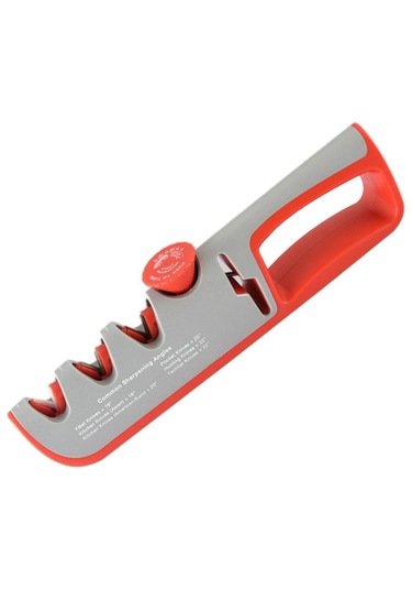 Dolıty Mutfak Bıçak Bileyici Ayarlanabilir Makas Gri-kırmızı