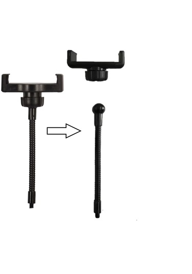 2in1 Selfie Ring Halka Işıklar İçin Telefon Tutucu Set -al4817