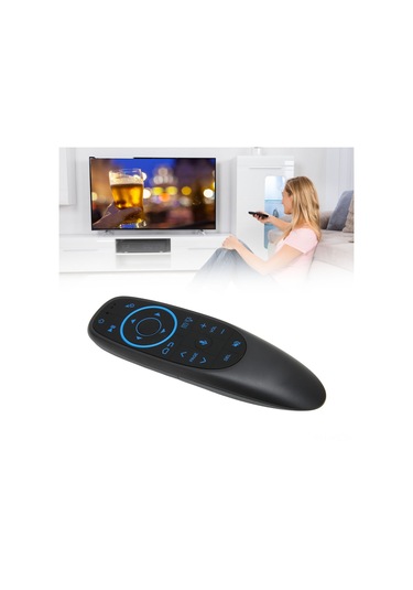 Konesam Sesli Kumanda G10s Pro Bt: 2.4g Ve Bt 5.0 İki Bağlantı Modu, Gölgeli Tuşlar, Google Asistan Desteği, 10m Uzaklık Pil Yok