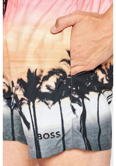 Boss Erkek Mayo Short 50469337 271 Turuncu