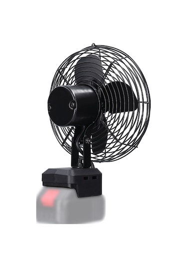 Ranyeek Dış Mekan Kamp Fani, Lithium Batarya İle Çalışır, Makita Bataryasına Uyumlu, Pil Hariç Dışarıda Kullanım İçin Taşınabilir Fan