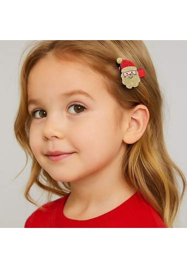 Yeniyıl Yılbaşı Temalı Toka - 2li St06734 Kırmızı