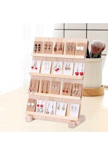 Suntek Magideal Tabanlı Küpe Ekran Standı Taşınabilir Kart 4 katman