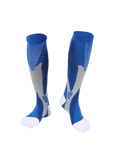 Mufunye Erkek Kadın Bisiklet Futbol Outdoor Sıkıştırıcı Çorap, Pembe Xxl 46+ Ayak İçin , Yumuşak Dayanıklı, Spor Aktiviteye Ideal Diğer