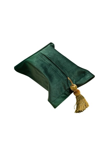 B-yumuşak Kadife İskandinav Tarzı Doku Kutusu Kumaş Çanta Kılıfı Araba Ofis Taşınabilir Pompalama Peçete Depolama Dikdörtgen Düz Renk