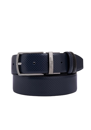 Pierre Cardin Çift Taraflı Deri Kemer En 3,5 Cm Pc-cift04 Siyah - Lacivert