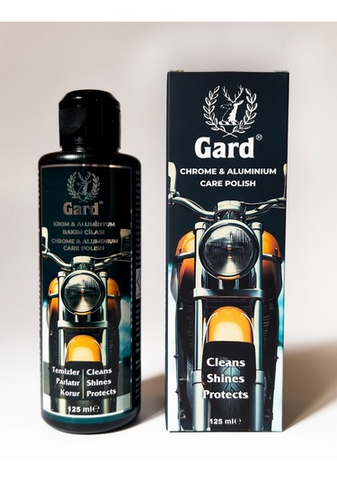 Gard Motorsiklet Krom Alüminyum Bakım Cilası