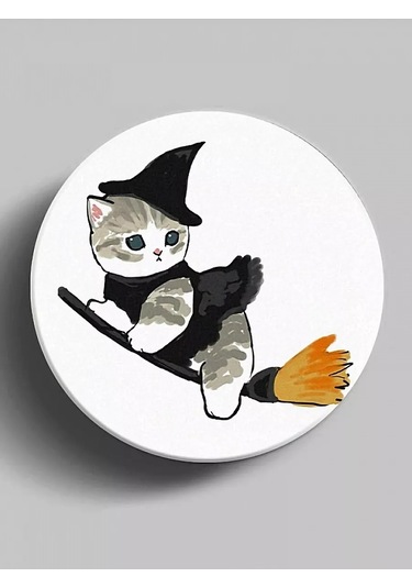 Cronax Telefon Tutucu Pull-up Kedi Parlak Popsoket 200737730