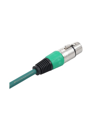 Youmex Profesyonel Dmx512 Ve Mikrofon Bağlantı Kablosu - 1 Metre Renkli Xlr Kablo