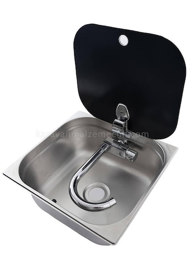 Bio-tech Kapaklı Kare Evye Cam Kapak-580