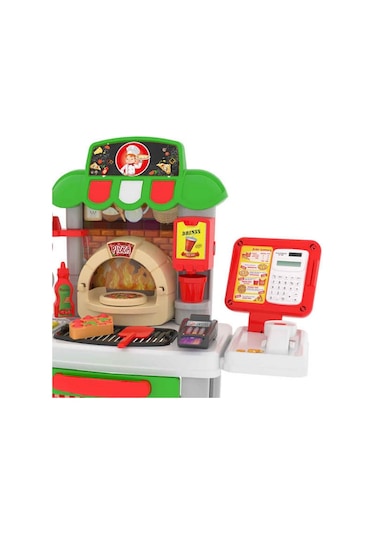 Uçar Oyuncak 0321 Pizza Restorant Oyun Seti