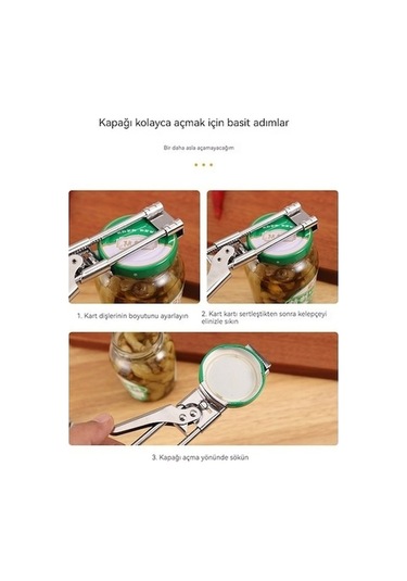 Didadodo Yeni Yaratıcı Şişe Açacağı - Paslanmaz Çelik, Ayarlanabilir, Uzun Saplı, Ev Kullanımı Diğer, Güvenli Açma Sistemi Diğer