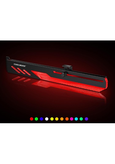 Suntek Gpu Destek Tutacağı 5v Kayar Ayar Alüminyum Siyah