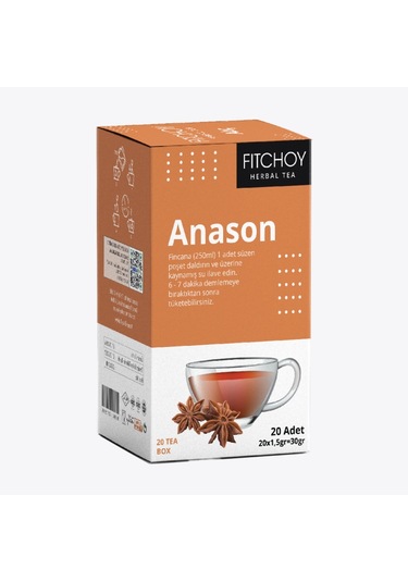Fitchoy Anason Çayı 20 Adet