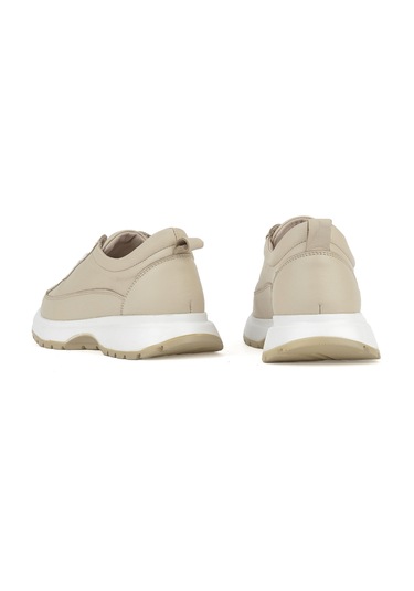 Ziya, Kadın Hakiki Deri Sneaker 1511050z2052 Bej 1511050z2052 340 Bej