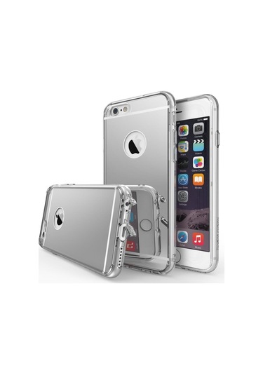 Ringke Mirror Fusion iPhone 6s Plus/ 6 Plus İle Uyumlu Aynalı Kılıf Silver